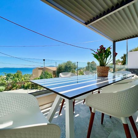 Luxury Villa Barbati Sun With Private Pool By Dadovillas Екстер'єр фото