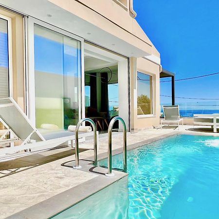 Luxury Villa Barbati Sun With Private Pool By Dadovillas Екстер'єр фото