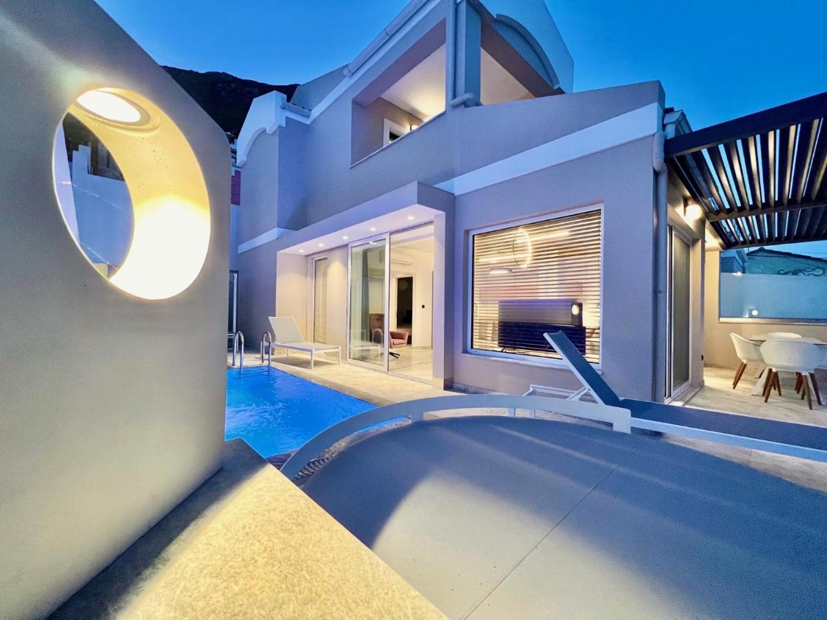 Luxury Villa Barbati Sun With Private Pool By Dadovillas Екстер'єр фото